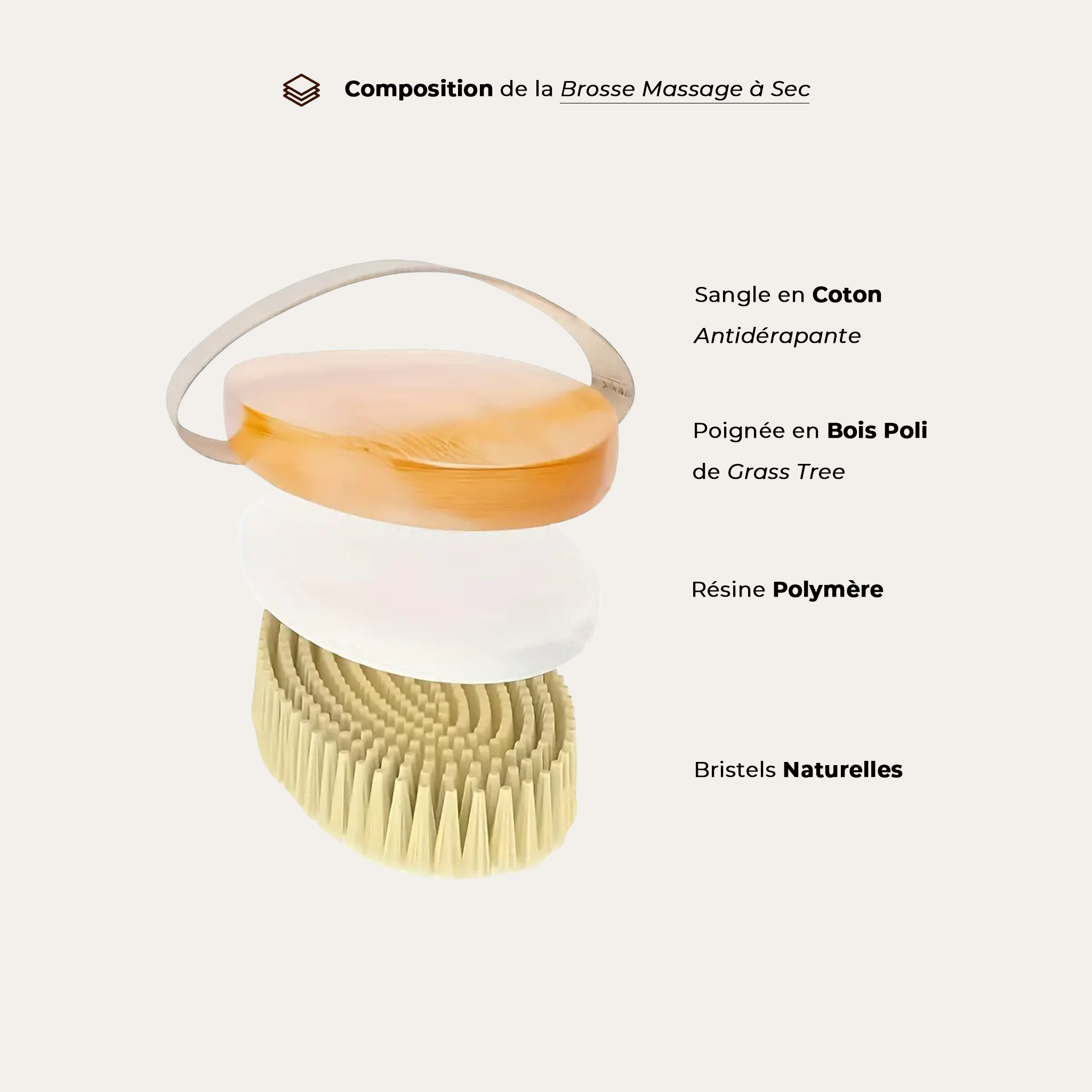 Brosse Massage à Sec