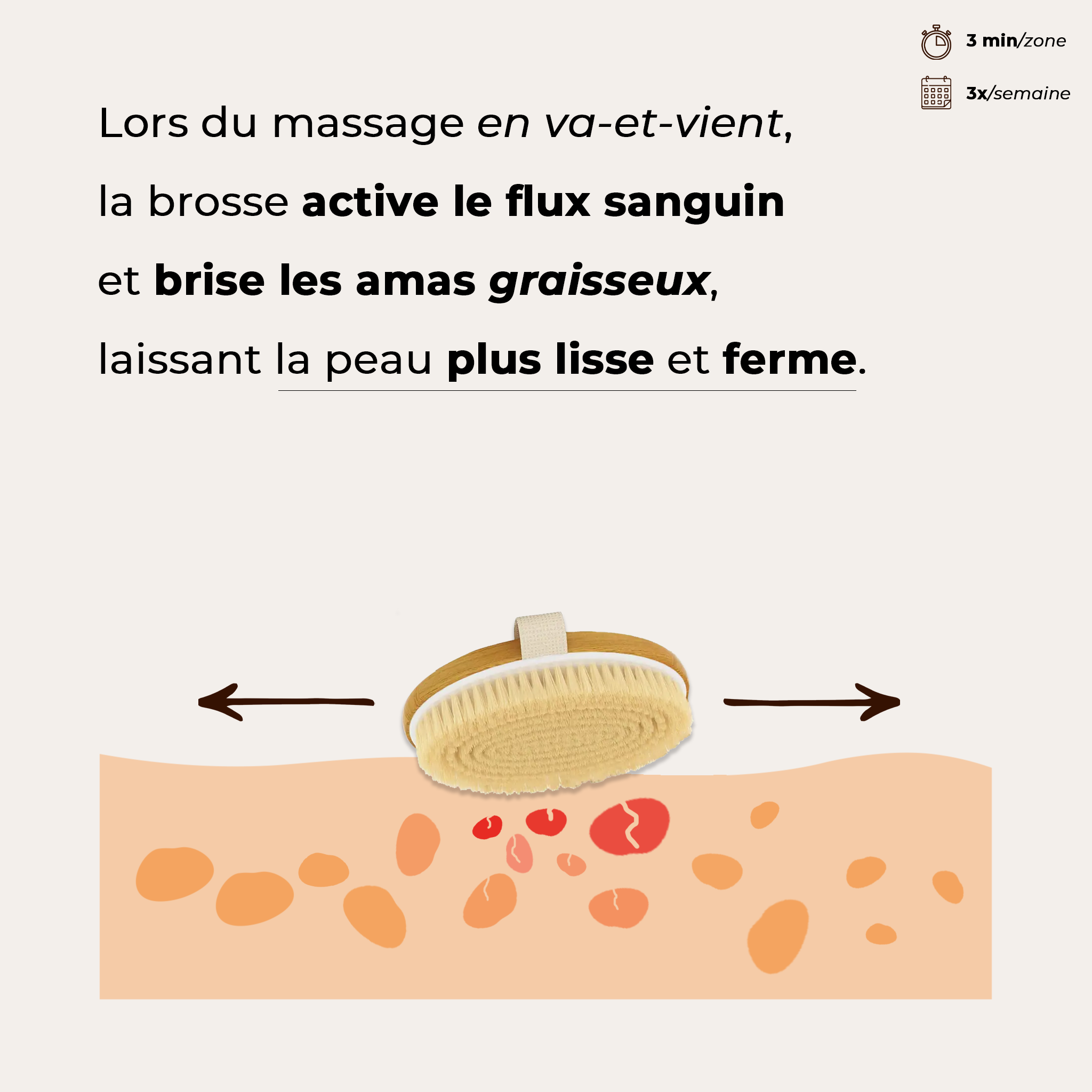 Brosse Massage à Sec